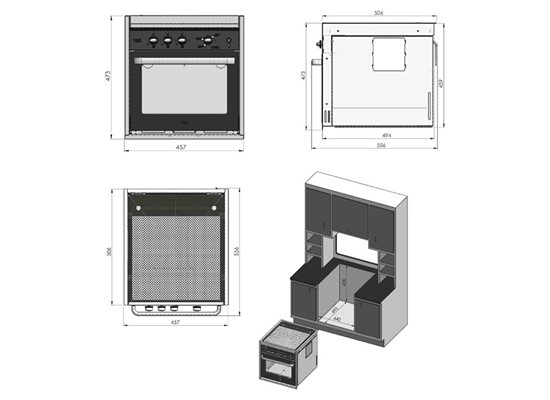 Mobil Fırın / CU3002 Thumb 2