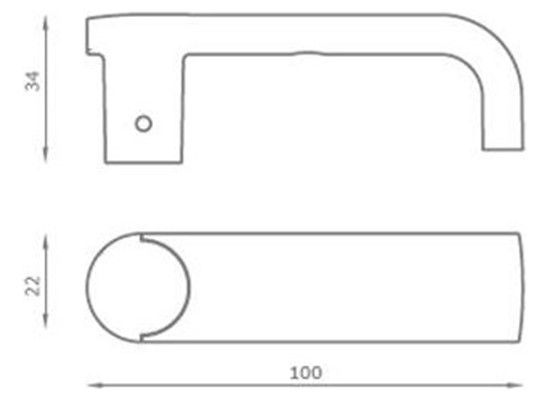 Kapı Kolu - V1282 Thumb 2